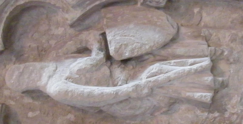 Hereford Cathedral Thomas de Cantilupe 1282 weeper